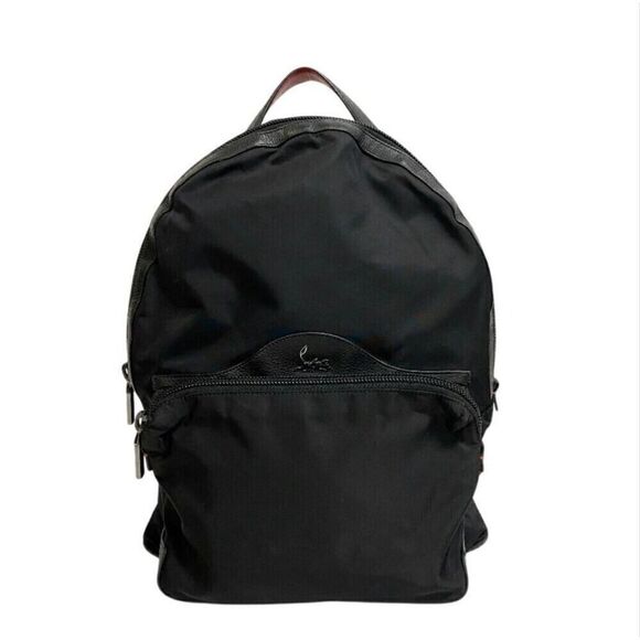 Christian Louboutin Nylon Backpack black main image 7